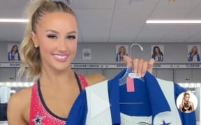 Wellington-born Faith Ward, known as Flexi Faith, has been picked for the Dallas Cowboys Cheerleaders.
