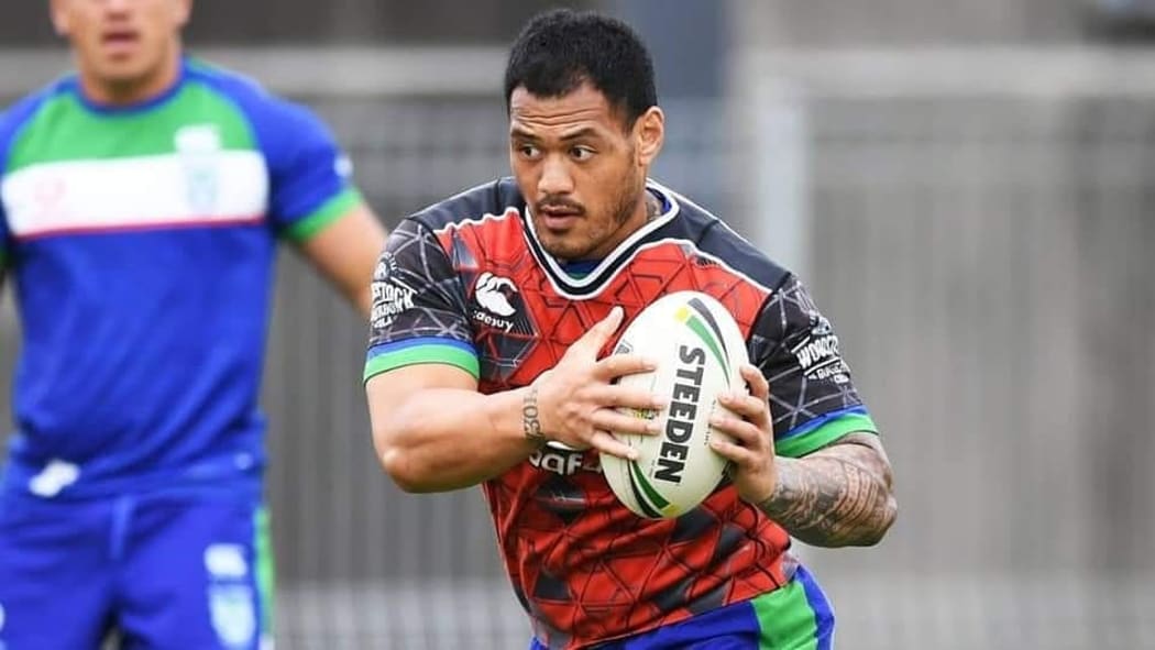 Warriors prop Leeson Ah Mau.