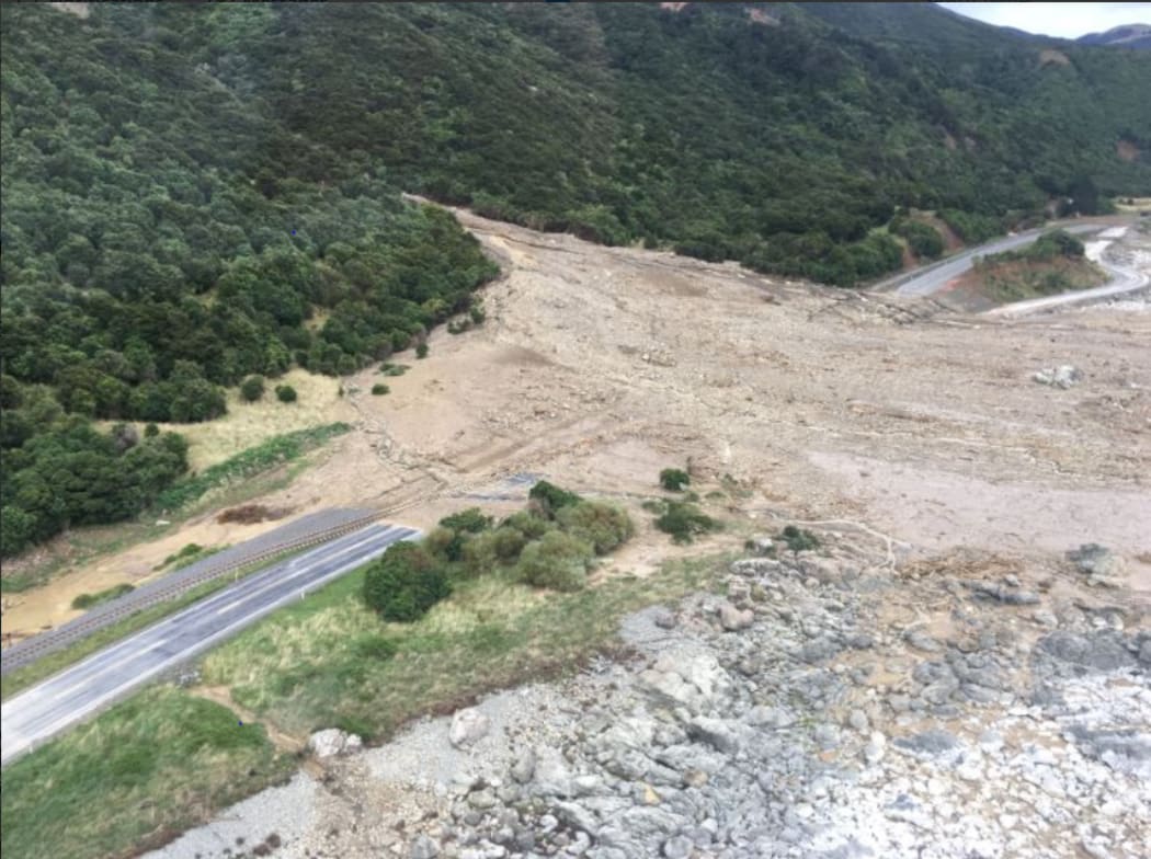 State Highway 1 north and south of Kaikōura is unlikely to reopen until the middle of next week.