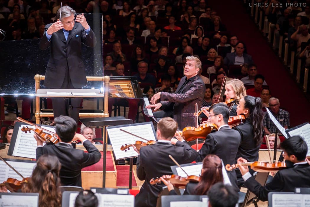 Michael Tilson Thomas, Jean-Yves Thibaudet and the National Youth Orchestra of the USA