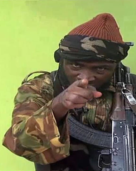 Boko Haram leader Abubakar Shekau.