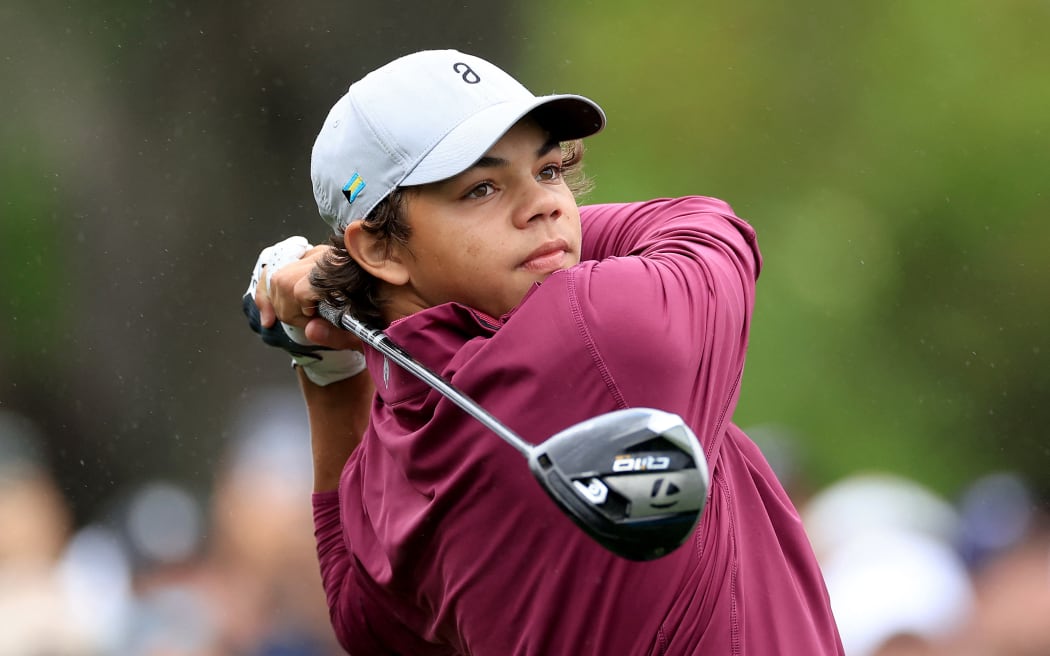 15 year old Charlie Woods sets his sights on first PGA tournament | RNZ News