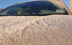 Residents in Dunedin's hill suburbs woke to a thick layer of frost on 22 June, 2020.