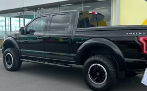 Sharon Harrison and Patrick Neil purchased the 2016 Ford F150 to tow their caravan.