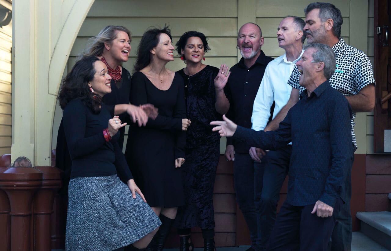 Members of the Jubilation Choir gather to sing
