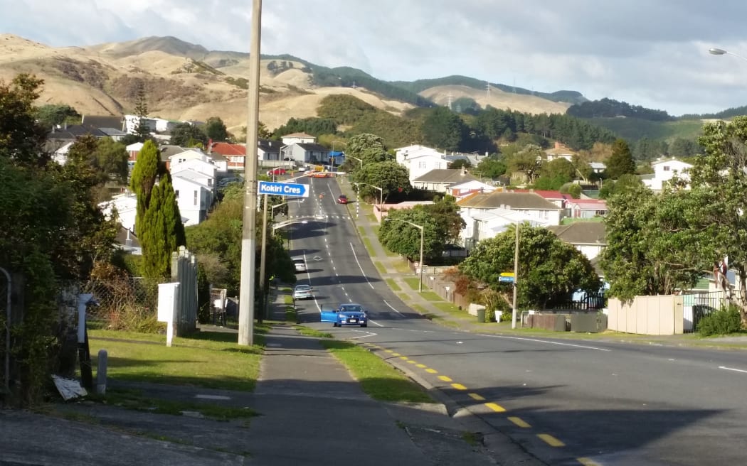 The street at the centre of the armed stand-off was evacuated yesterday.