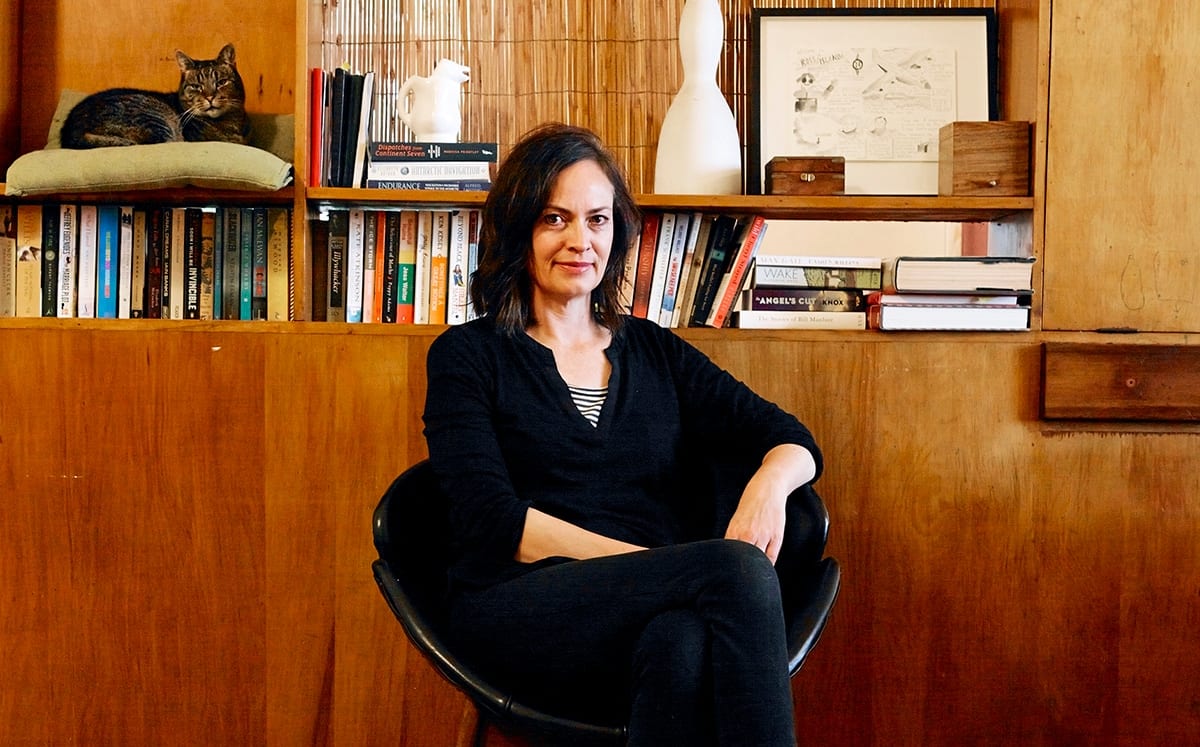 Author Rebecca Priestley