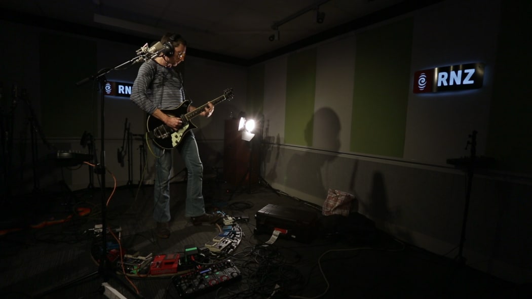 Kirin J Callinan in the RNZ Auckland studio.
