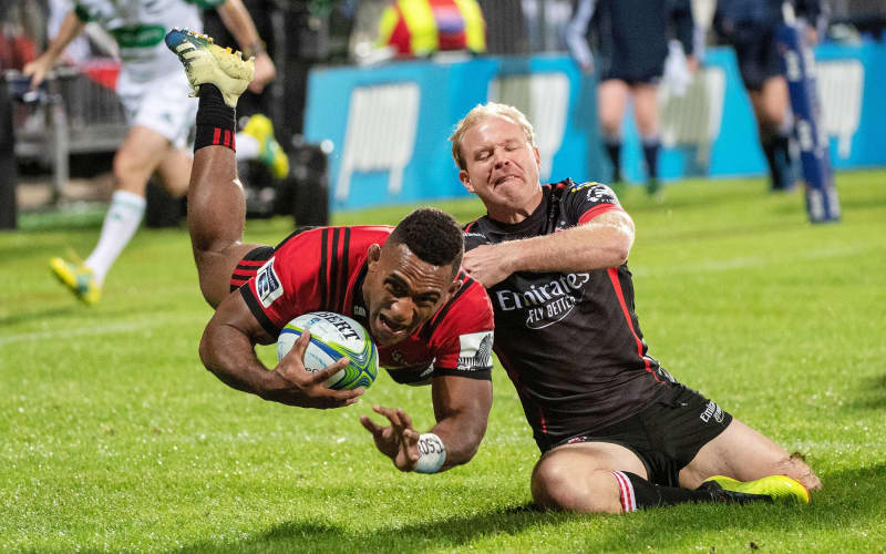 Reece, Bridge help Crusaders to convincing win over Lions | RNZ