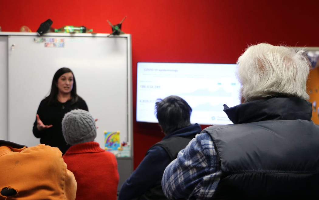 Covid-19 vaccine information session in Ranana for iwi from Kaiwahaiki Pā [- organised by iwi health service Te Oranganui