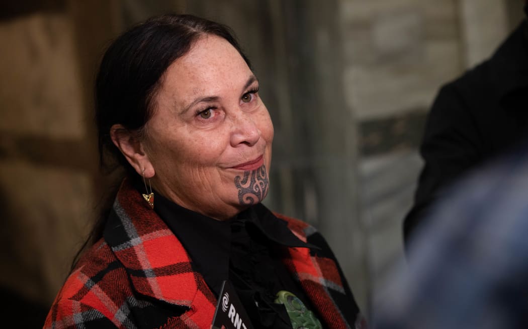 Te Pāti Māori co-leader Debbie Ngarewa-Packer