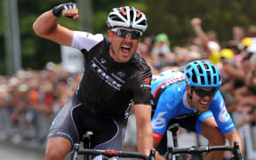 New Zealand cyclist Hayden Roulston
