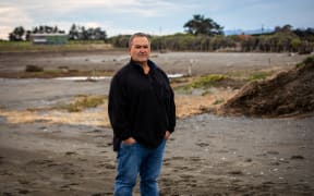 Three quarters of Tim Sanson's 60 acre block is now unusable.