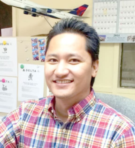 The departing Managing Director of the Marianas Visitors Authority, Christopher Concepcion.