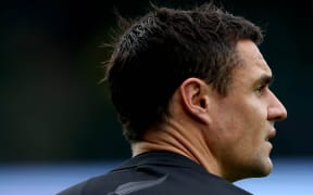 All Black first five Dan Carter