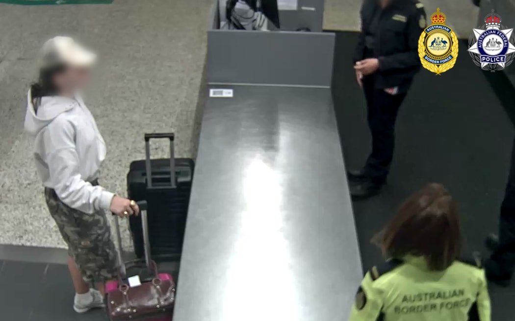 Australian Border Force officers seized 36kg of methamphetamine after selecting two women, both aged 22, for a baggage examination following their arrival on a flight from Malaysia.