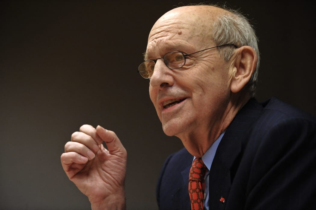 (FILES) In this file photo taken on March 06, 2009, US Supreme Court Justice Stephen Breyer.