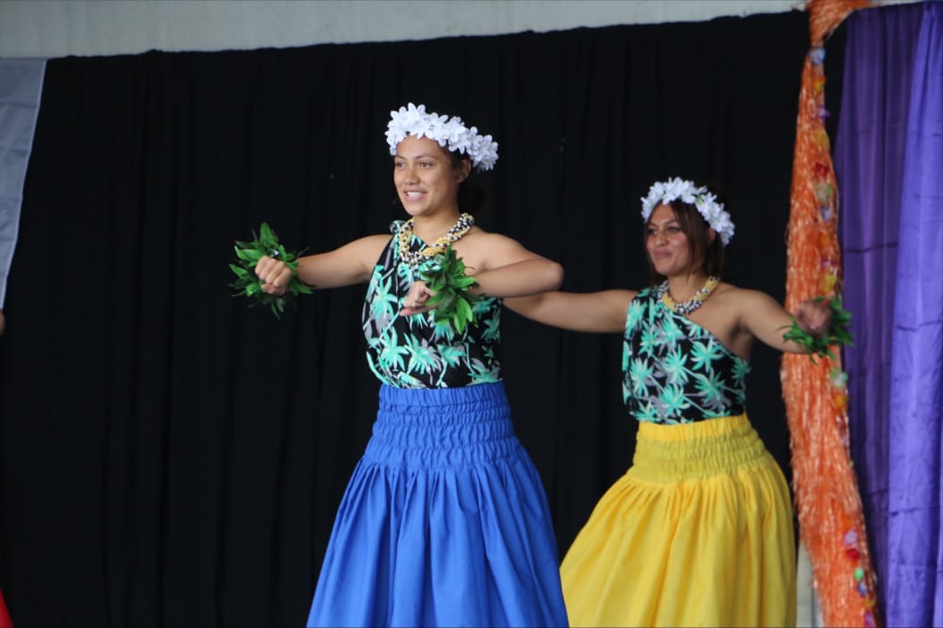 A Hawaiian performance on the Diversity Stage.