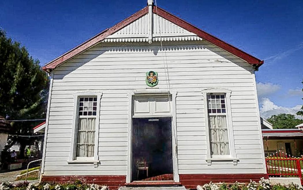 Tonga's Parliament building.