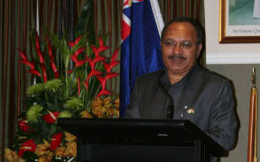 Papua New Guinea Prime Minister Peter O'Neill.
