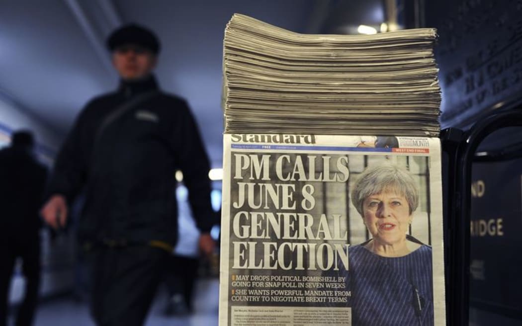 The UK General Election is on June 8, 2017.