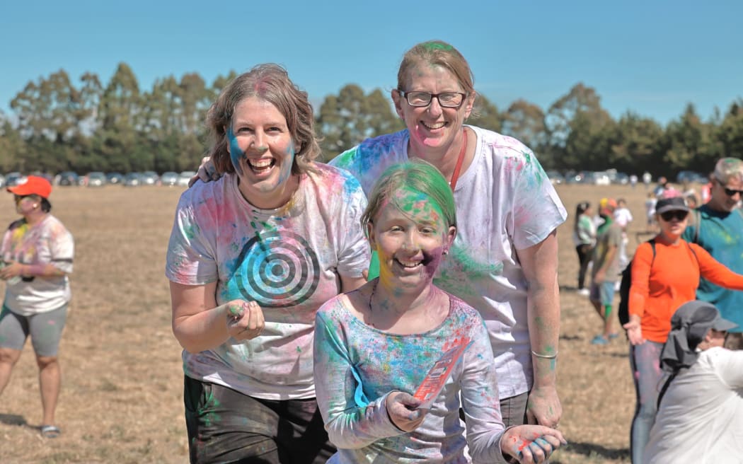 The Indian NZ Association of Christchurch hosted its first-ever Holi celebration in Rolleston’s Helpet Park on 10 March.