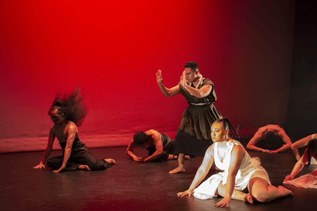 A scene from the I AM showcase