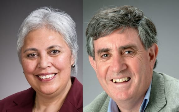 Winnie Laban and Paul Callaghan