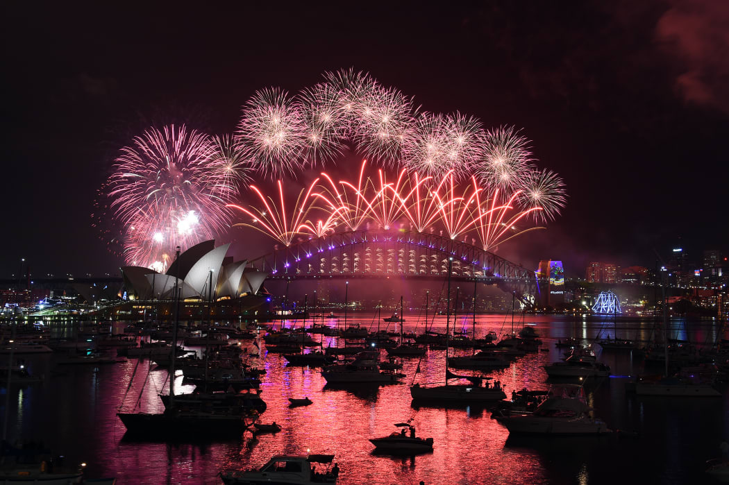 In Sydney, seven tonnes of fireworks were set off in two displays watched by about 1.5 million people.