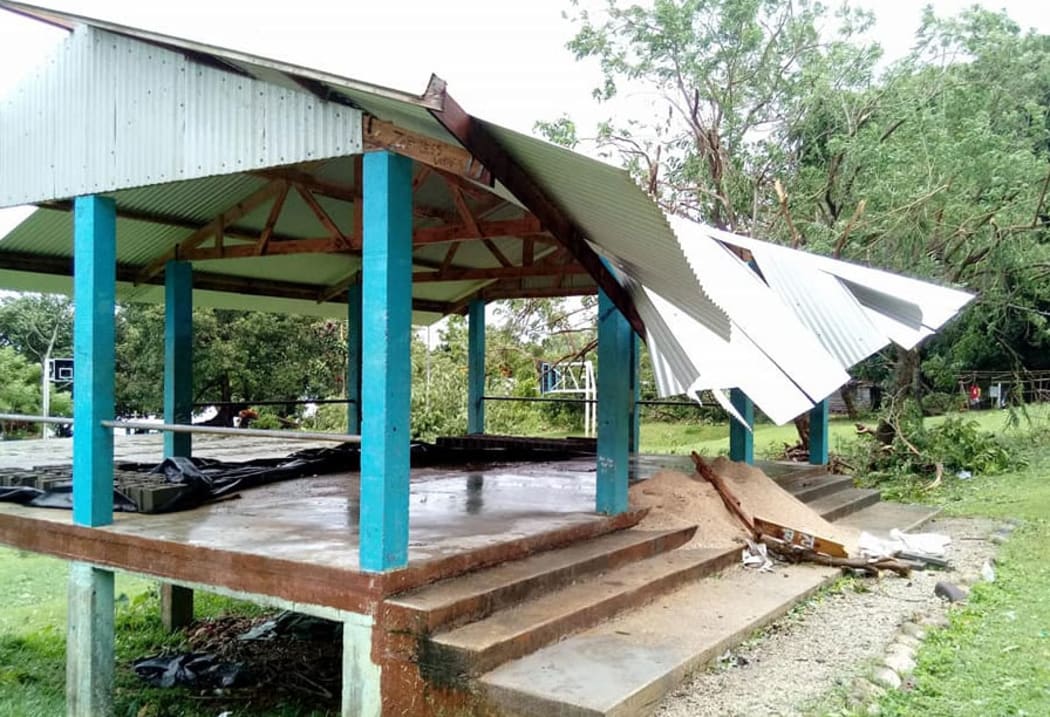 Damage from Cyclone Hola in Vanuatu