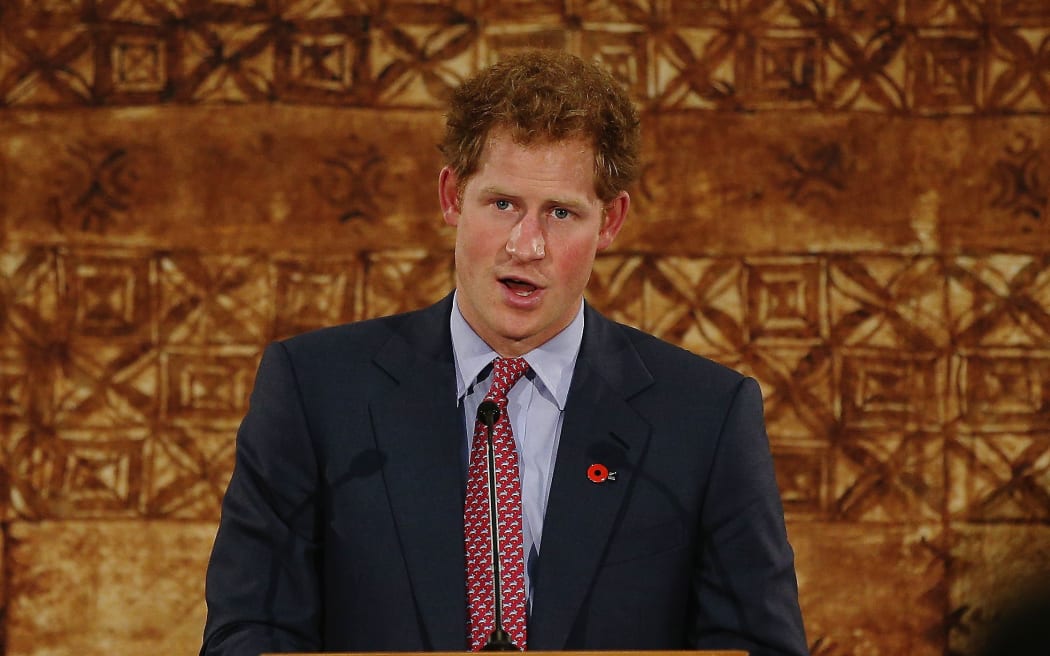 Prince Harry has paid tribute to New Zealand's emergency service and disaster response teams.