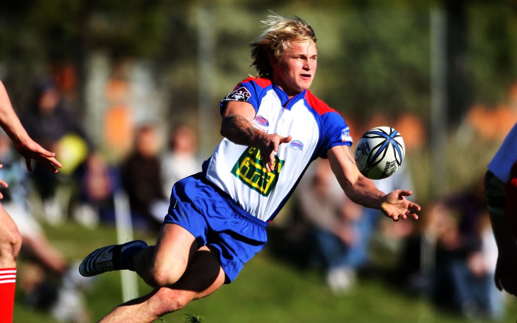 Horo-Kapiti's Warwick Lahmert.
Heartlands Championship match - Horowhenua-Kapiti v West Coast at Paraparaumu Domain, Paraparaumu. Saturday, 5 September 2009. Photo: Dave Lintott/PHOTOSPORT