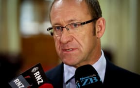 Andrew Little during caucus run 1.03.16
