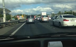 Auckland traffic gridlock
