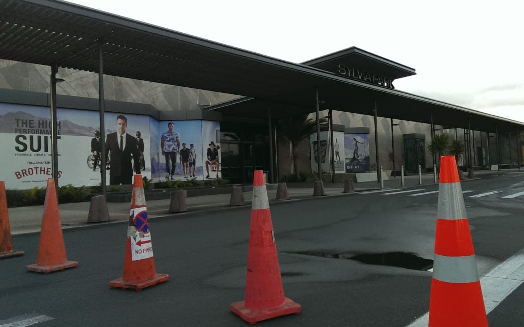 The Sylvia Park shopping centre was closed.