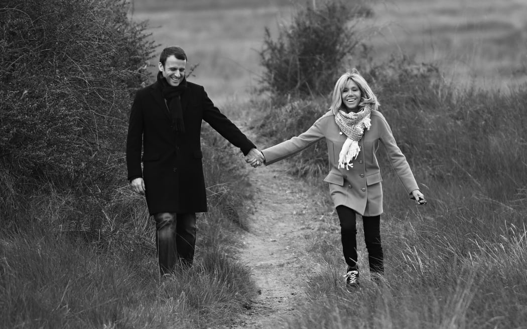 Emmanuel Macron & Brigitte Trogneux