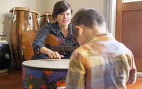 Music Therapist Pip Algie.