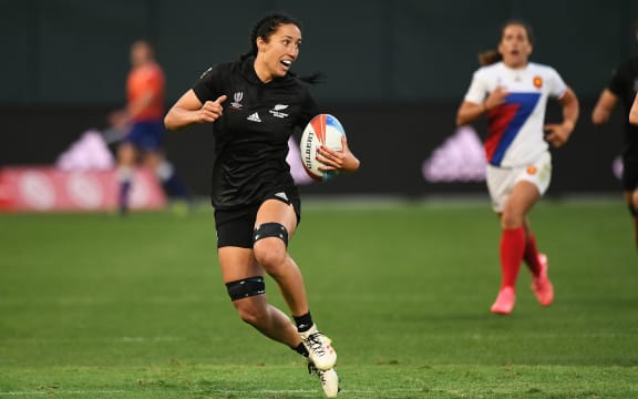 Black Fern Sevens captain Sarah Hirini