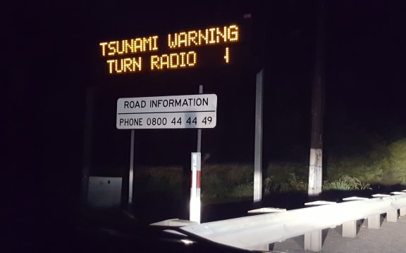 The road towards Seddon has been closed.