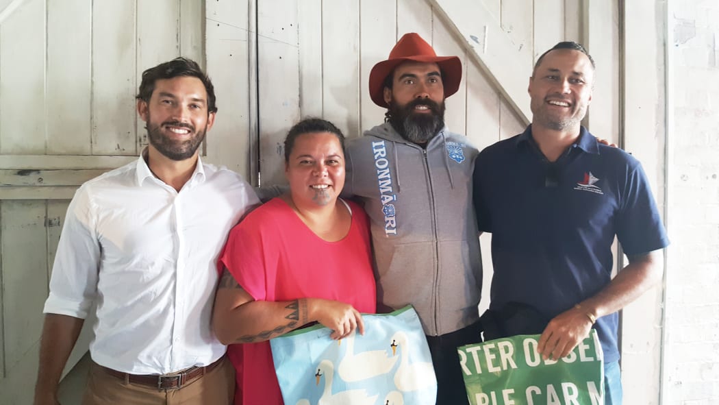 Camden Howitt, Tina Ngata, Raihania Tipoki, Schannel van Dijken