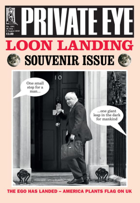 Private Eye's Theresa May farewell edition sold 240,000 copies in the UK alone. Sales figures for the Boris Johnson souvenir edition are yet to come in.