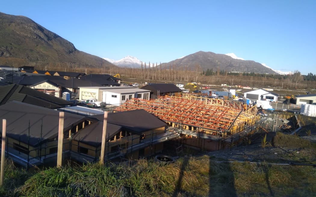 Construction of Queenstown Lakes Community Housing Trust’s six Secure Home houses are underway at Cherwell Lane in Shotover Country.