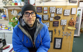 James Watson is the co-owner of a Takaka art gallery and says they ended up throwing the application in the bin.