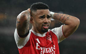 Arsenal's Brazilian striker Gabriel Jesus