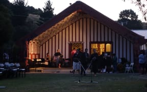 Te Rahui Marae in Tikitiki, where Apirana Mahuika is lying in state.