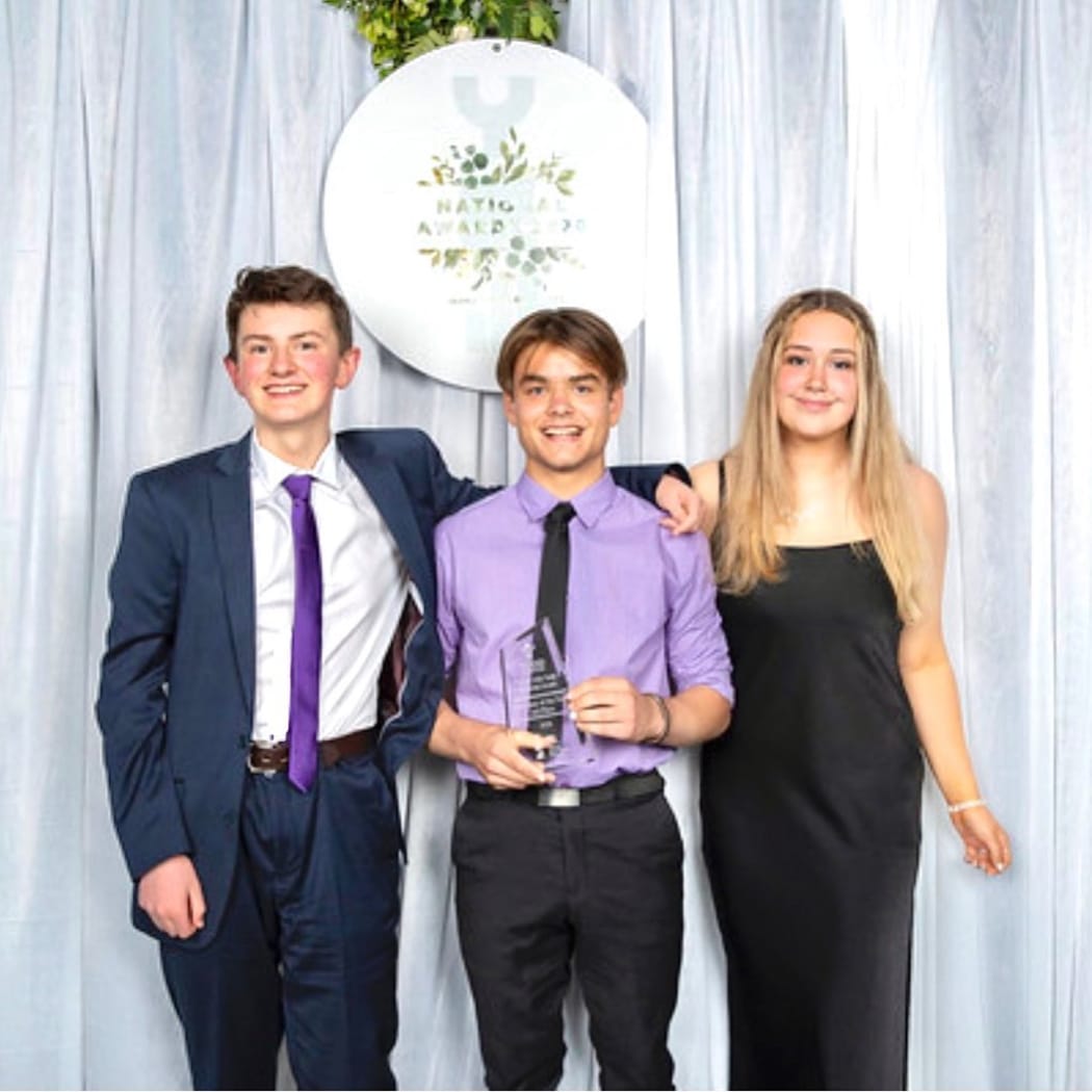 Robert Donohoe, Alex Livingstone and Abby Green of Abalro