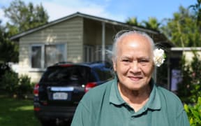 Pito Place resident Rahui Maru said she doesn’t plan to leave the street she’s called home for the past 18 years with her husband and grandson. STEPHEN FORBES/STUFF