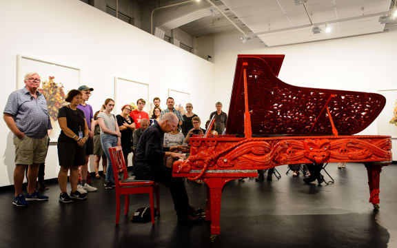 City Gallery opening day  March 03, 2018 in Wellington, New Zealand.