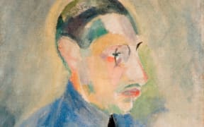 Portrait of Stravinsky by Robert Delaunay