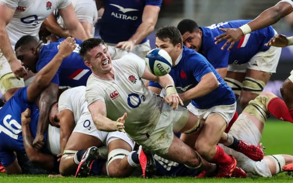 England loose forward Tom Curry